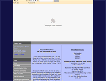Tablet Screenshot of crosslutheranwels.org